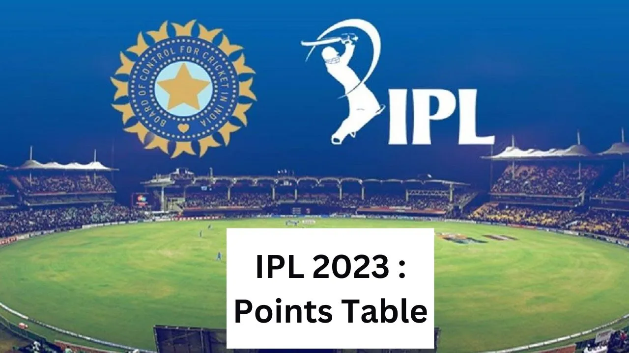 ipl 2023 points table update in hindi csk gt lsg