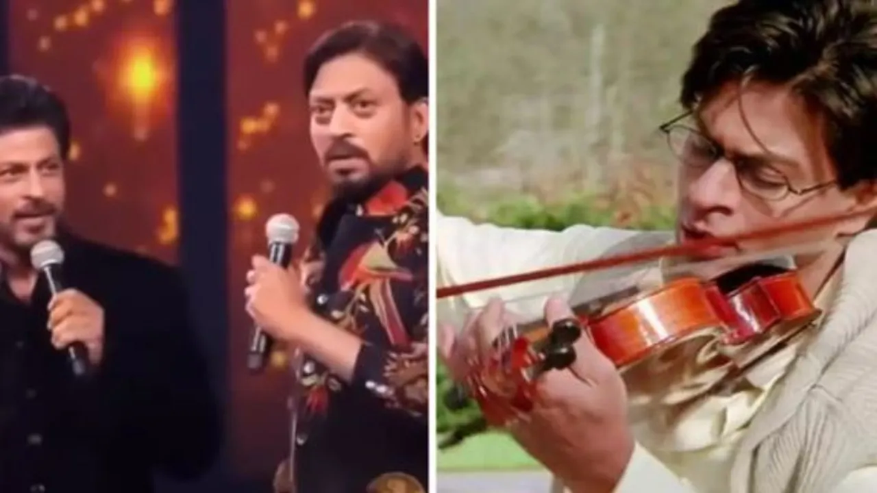 Shahrukh khan and irfan khan