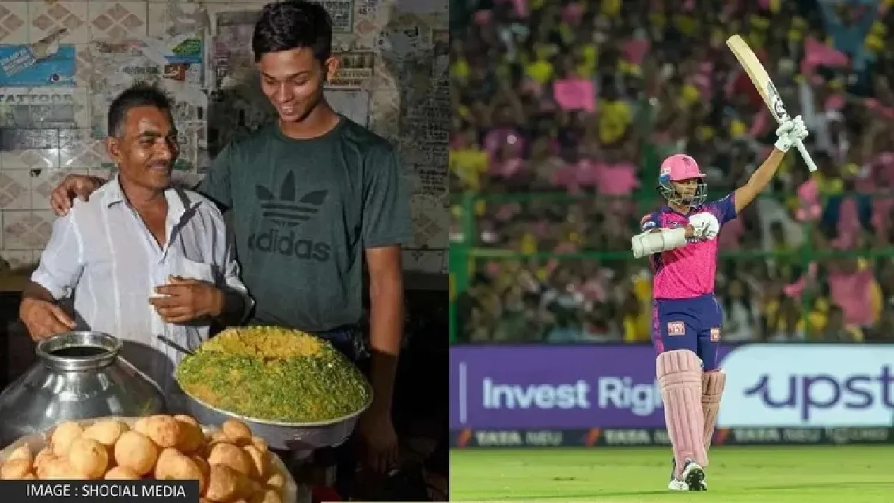 ipl 2023 yashasvi jaiswal century wankhede where outside he panipuri