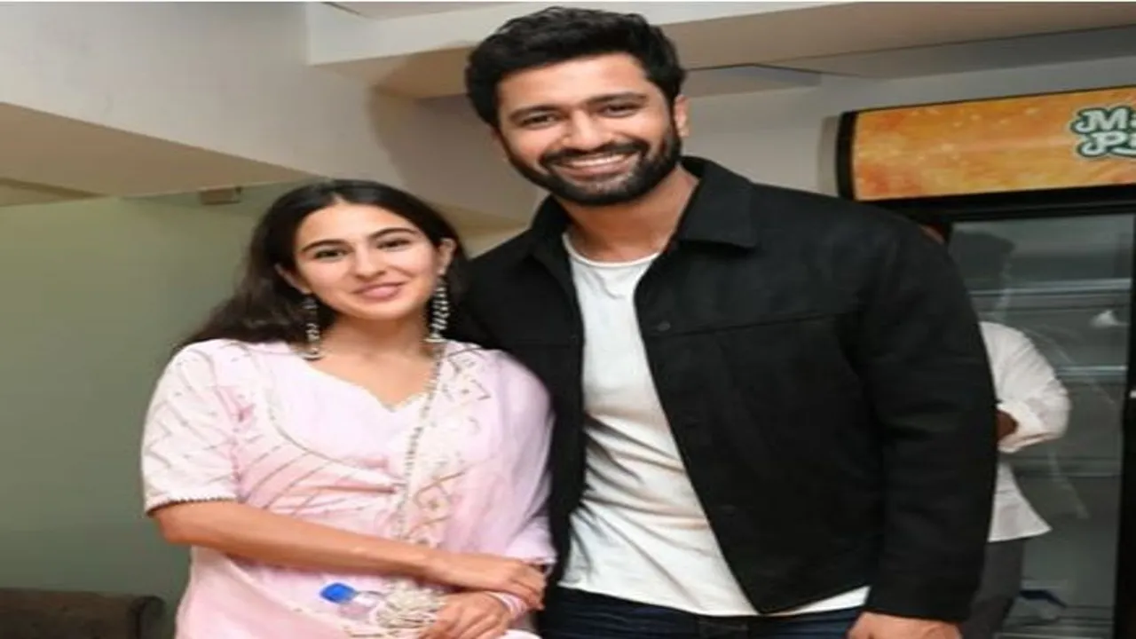 Vicky kaushal and Sara ali khan