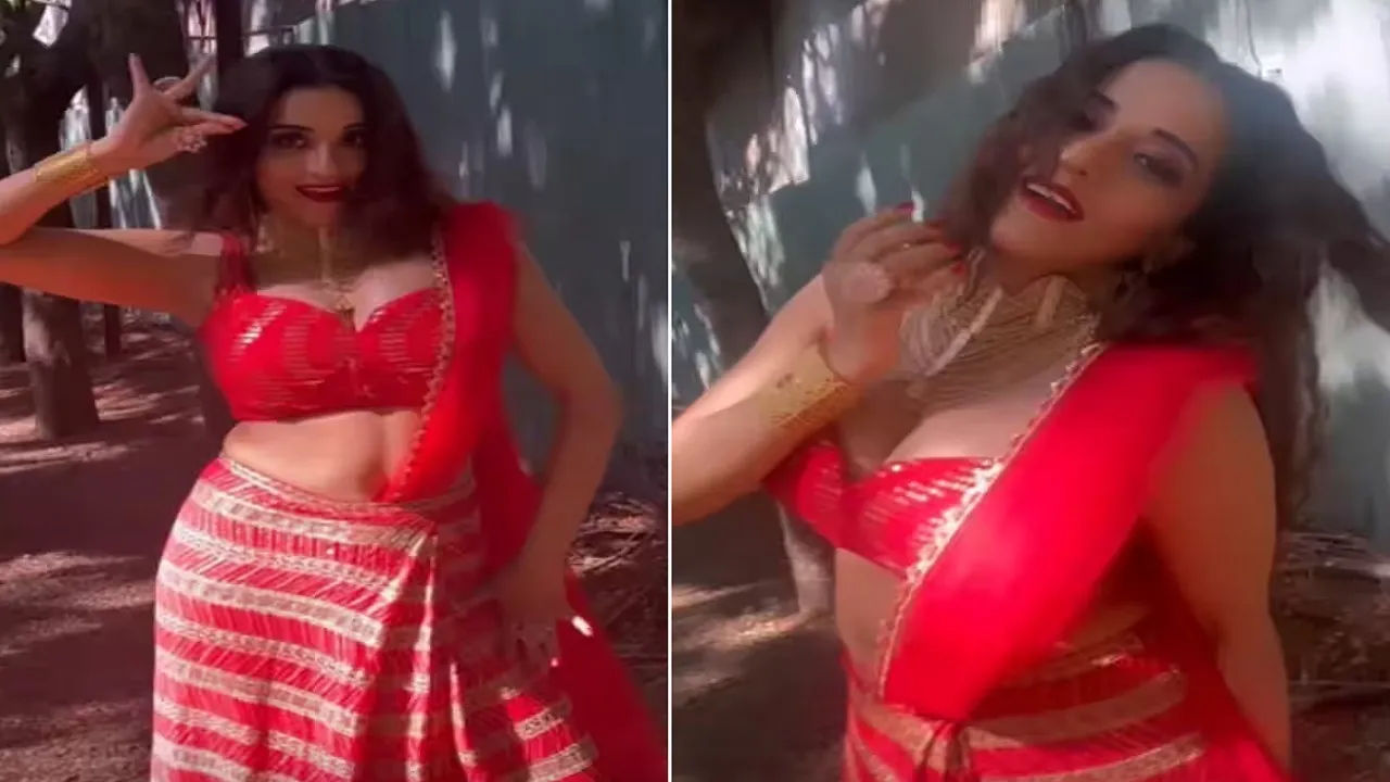 monalisa outfit viral video