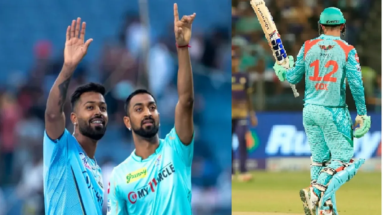 Pandya Brothers and Quinton De Kock