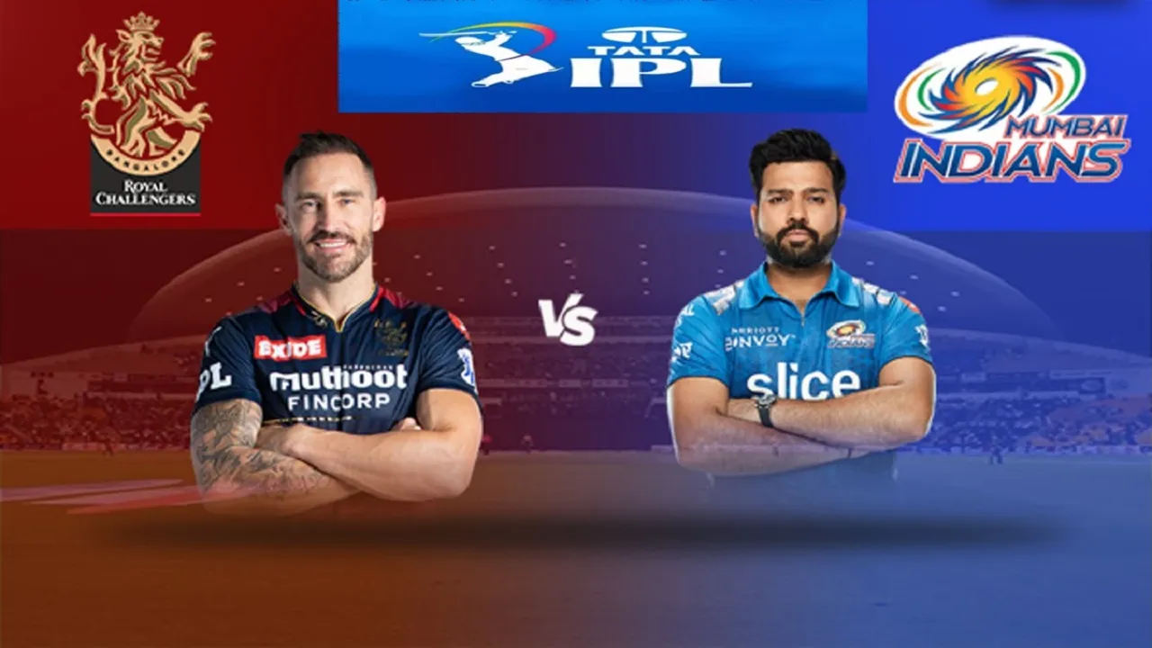 ipl 2023 today match mi vs rcb playing 11 update in hindi