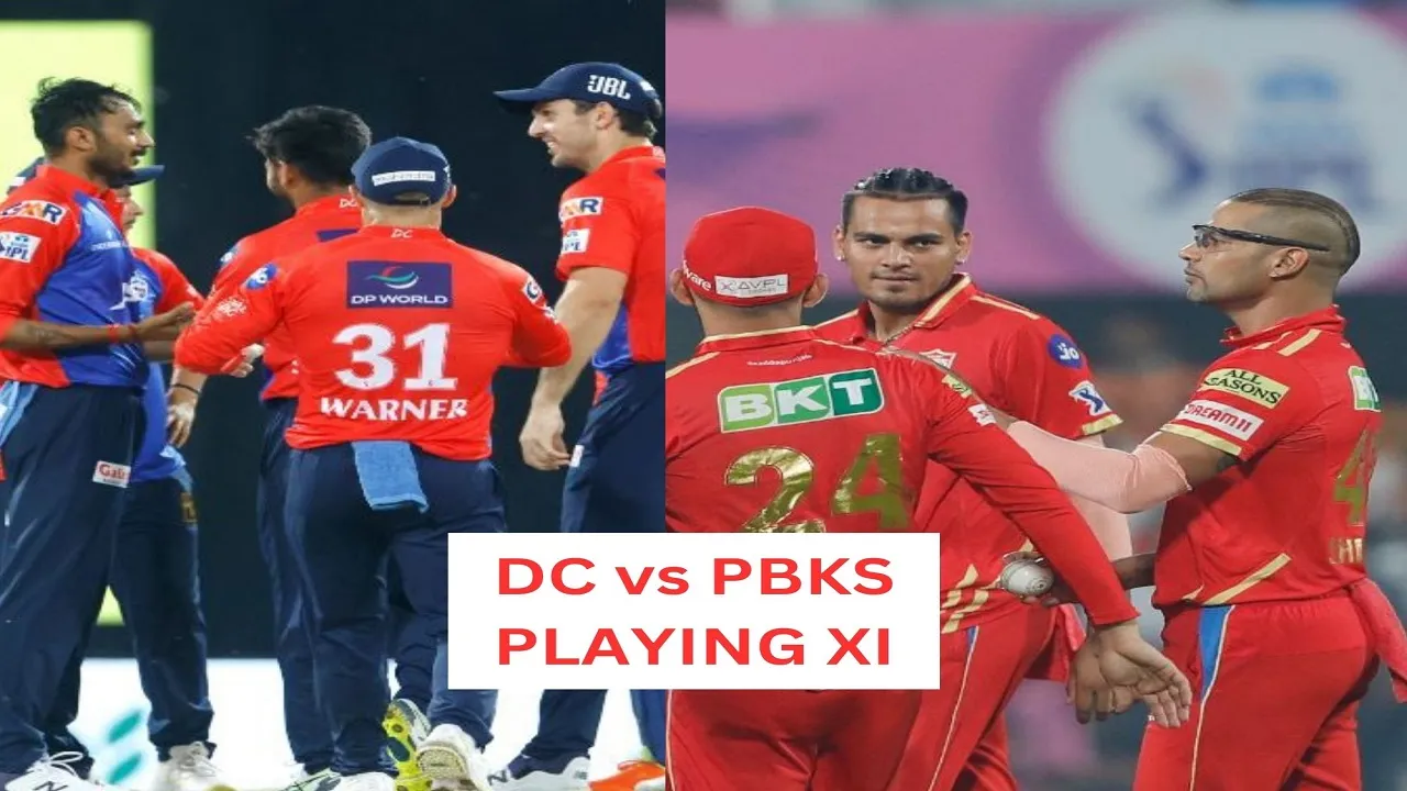DC vs PBKS PLAYING XI