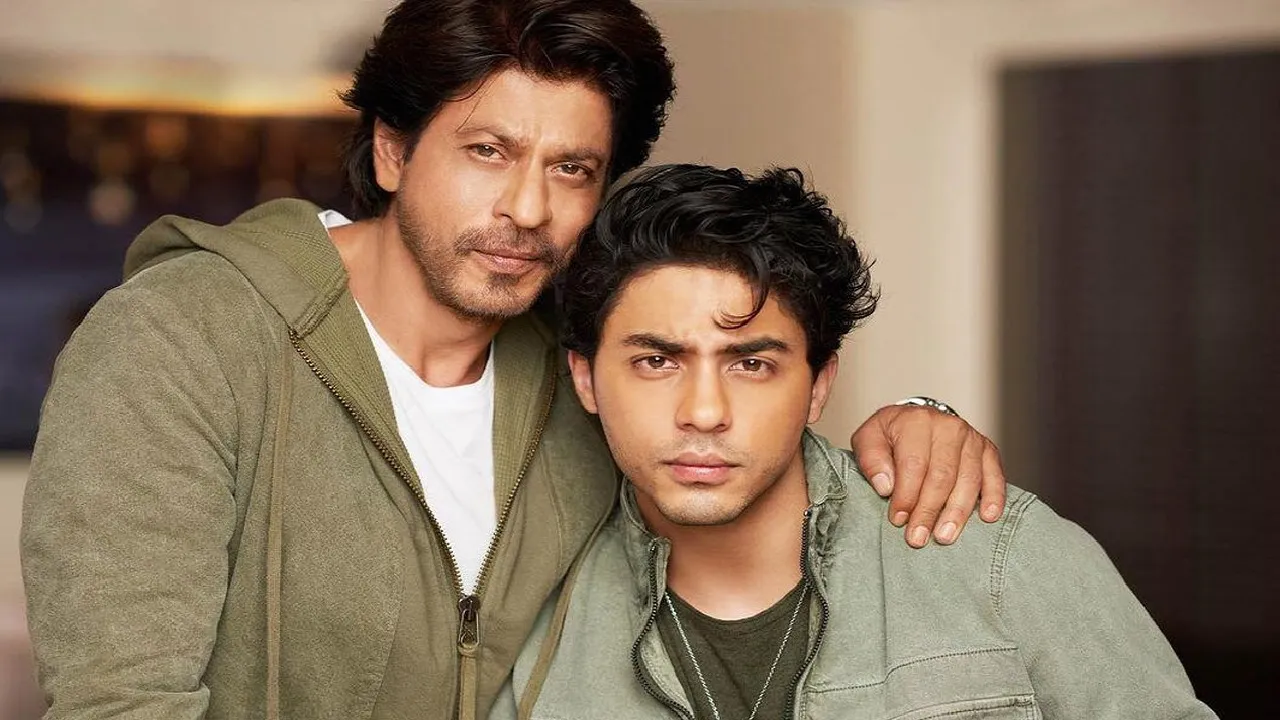 shahrukh khan and aryan khan