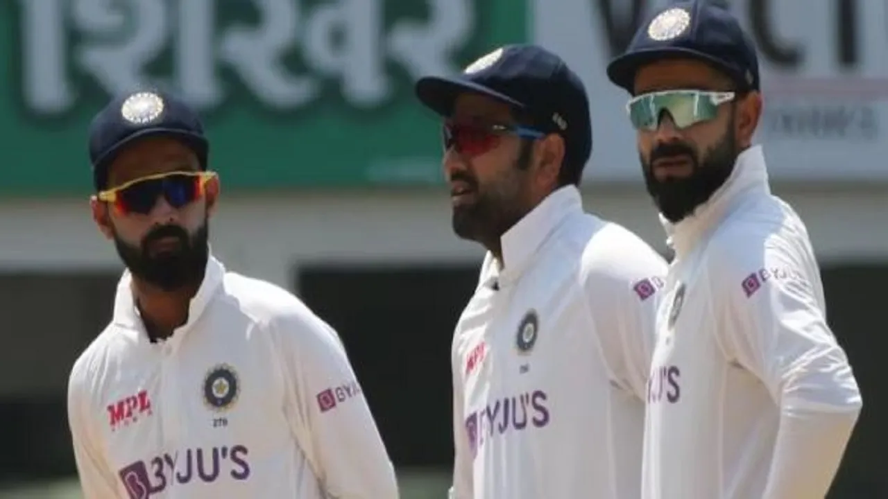 Rohit Sharma, Virat Kohli, Ajinkya Rahane