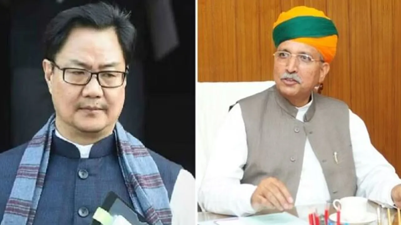 Kiren rijiju and arjun ram meghwal