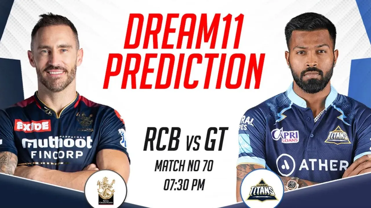 ipl 2023 rcb vs gt today match dream 11 update in hindi