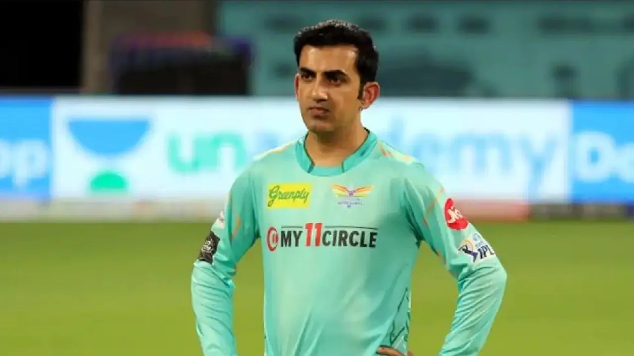 ipl 2023 lsg vs mi Gautam Gambhir tweet goes viral after lucknow loss
