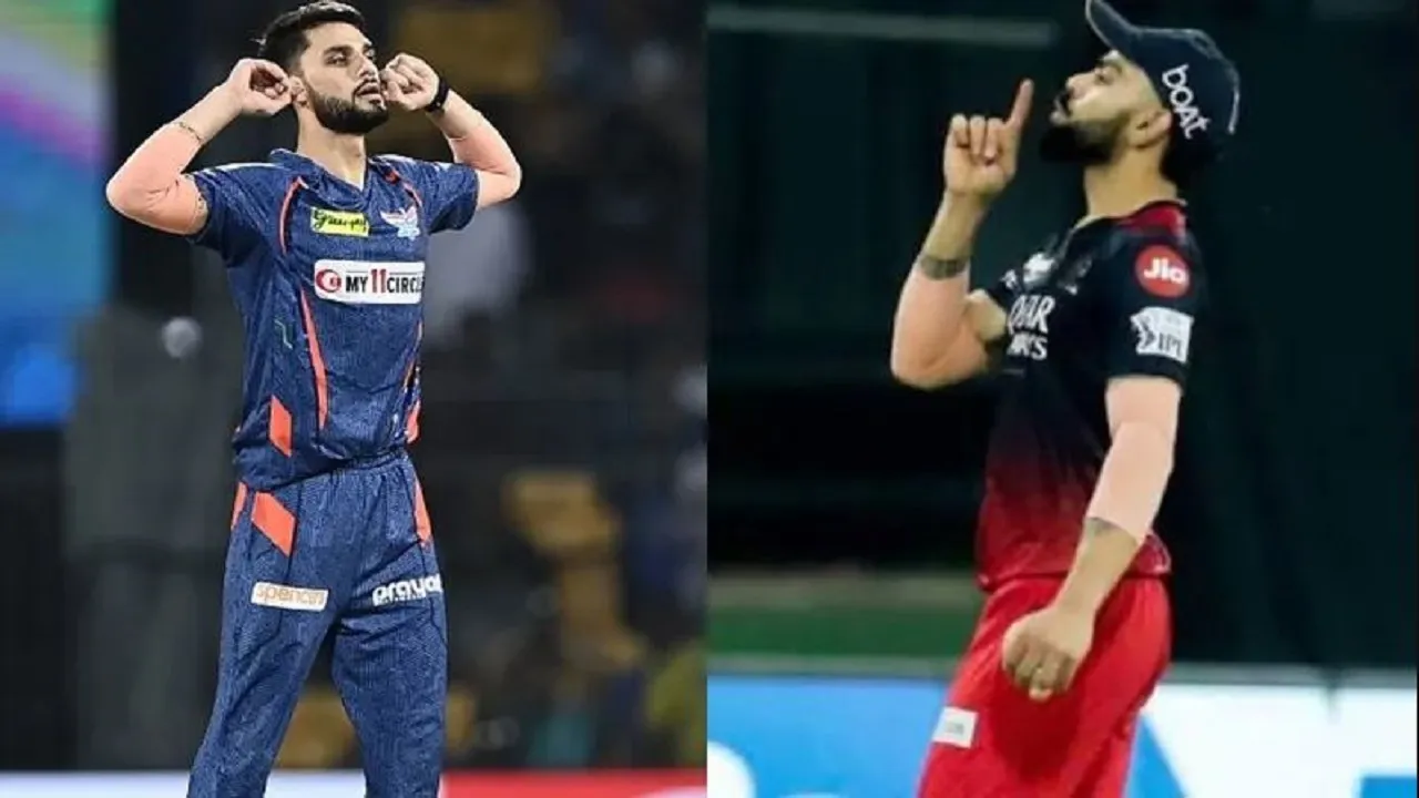 ipl 2023 lsg vs mi naveen ul haq opens-up kohli kohli chants
