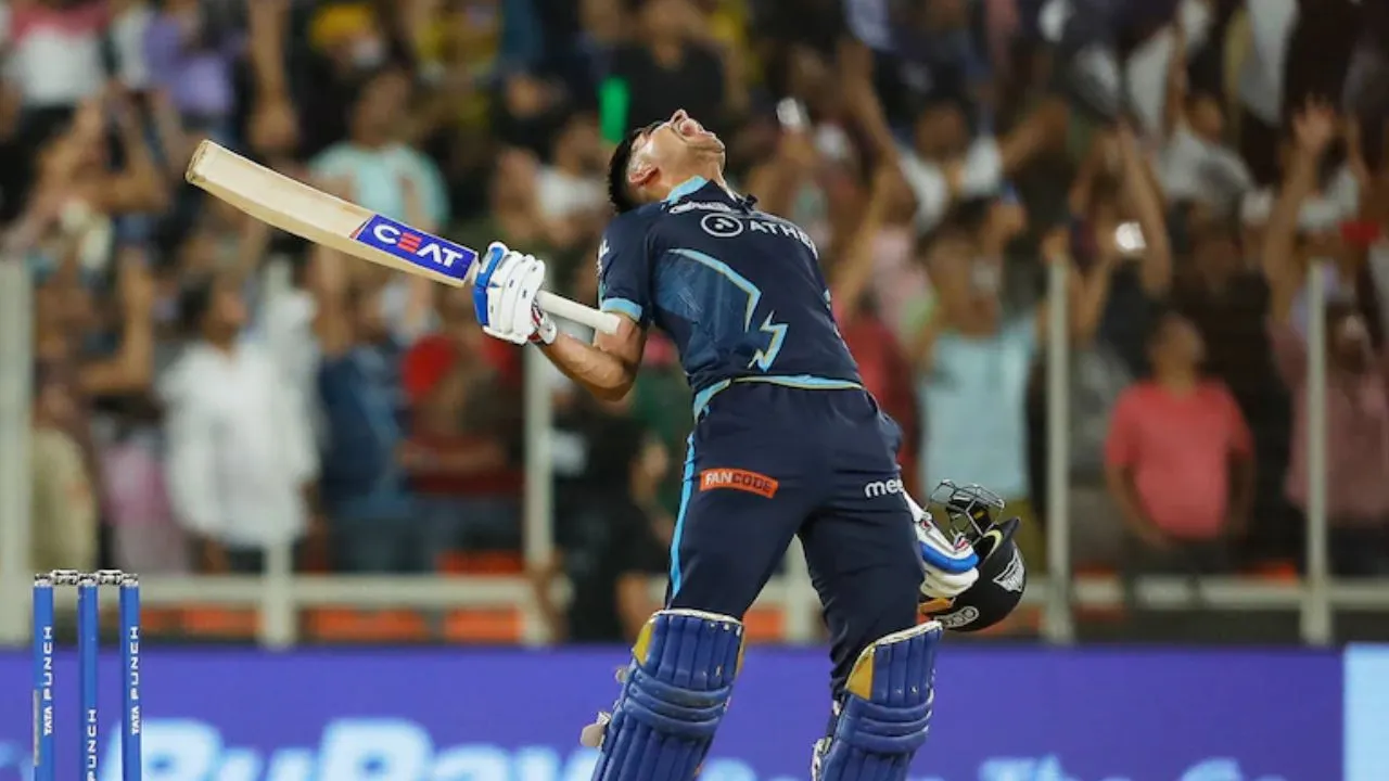 ipl 2023 shubhman gill make another 100 in mi vs gt qualifier 2