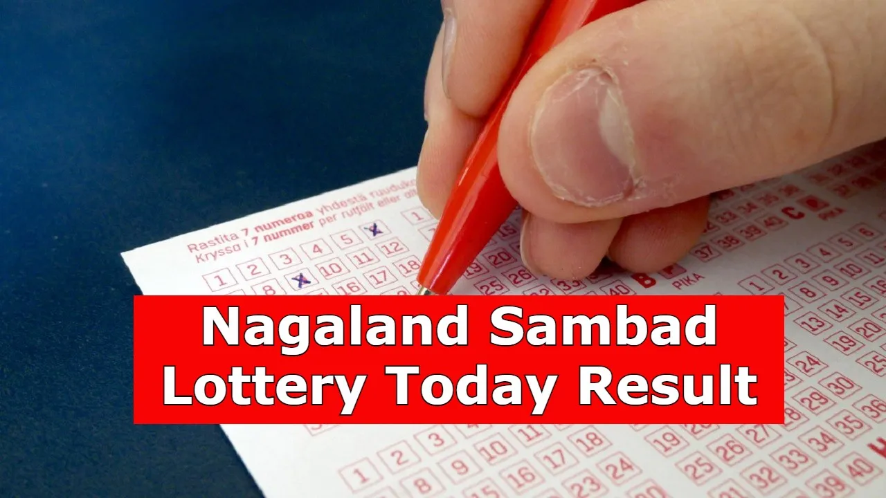 Nagaland Sambad Lottery Today Result 28 05 2023 Sunday