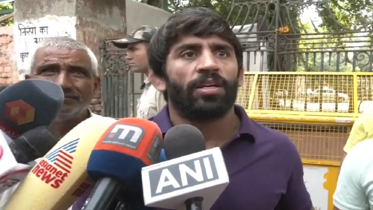 Wrestler Bajrang Punia