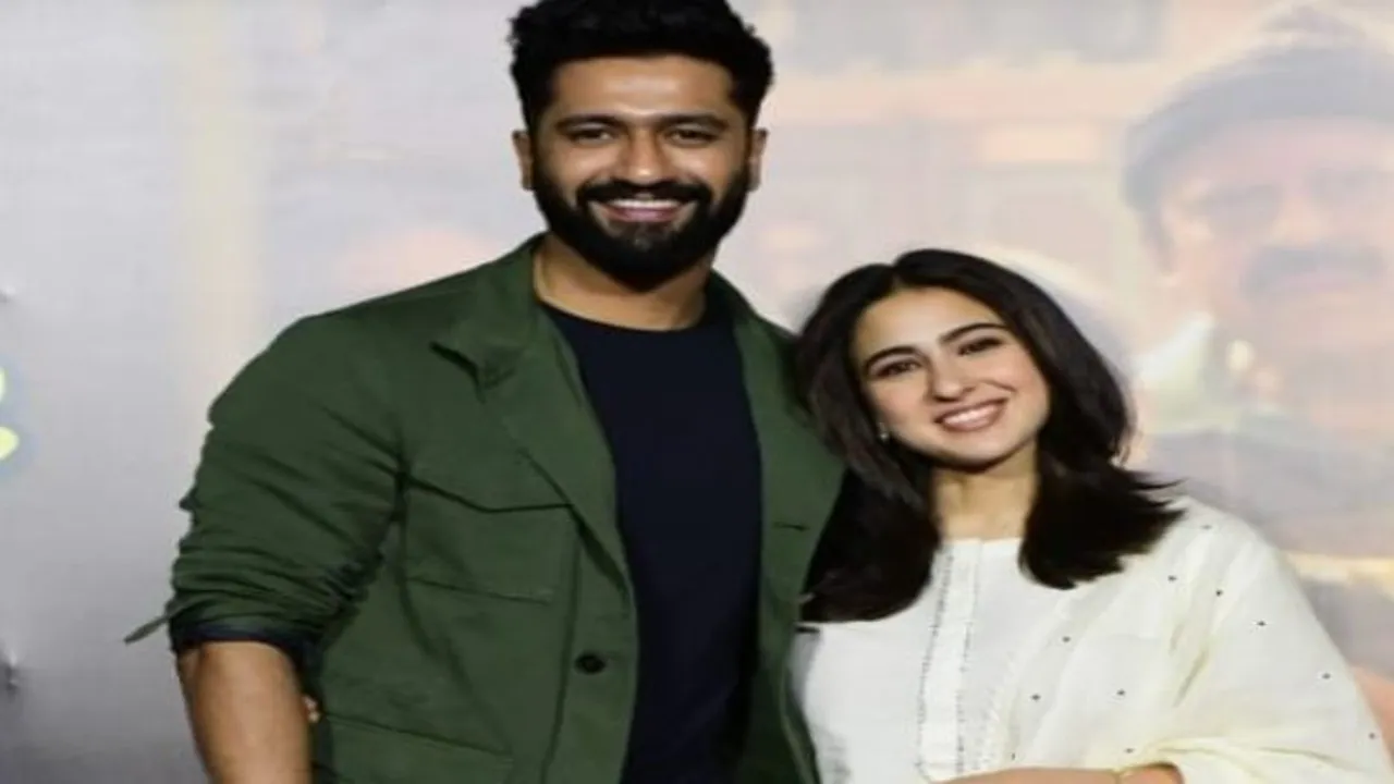 Vicky Kaushal and sara ali khan