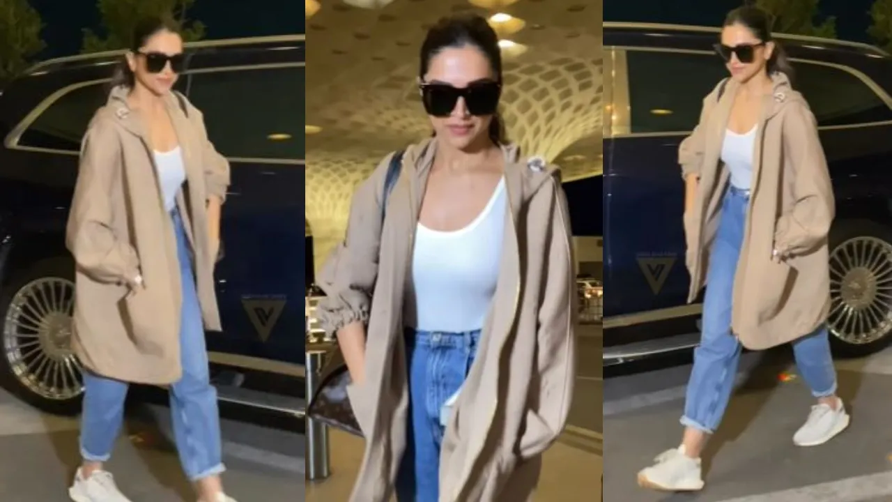 Deepika Padukone Airport look