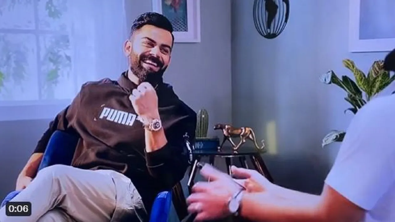 why virat kohli always fight on ground because umpires can stop