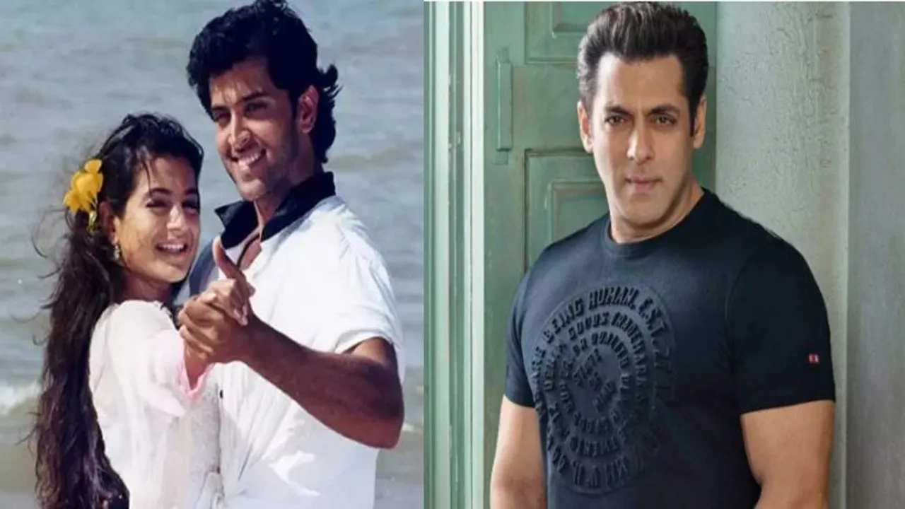 Salman Khan Hrithik Roshan and Ameesha patel