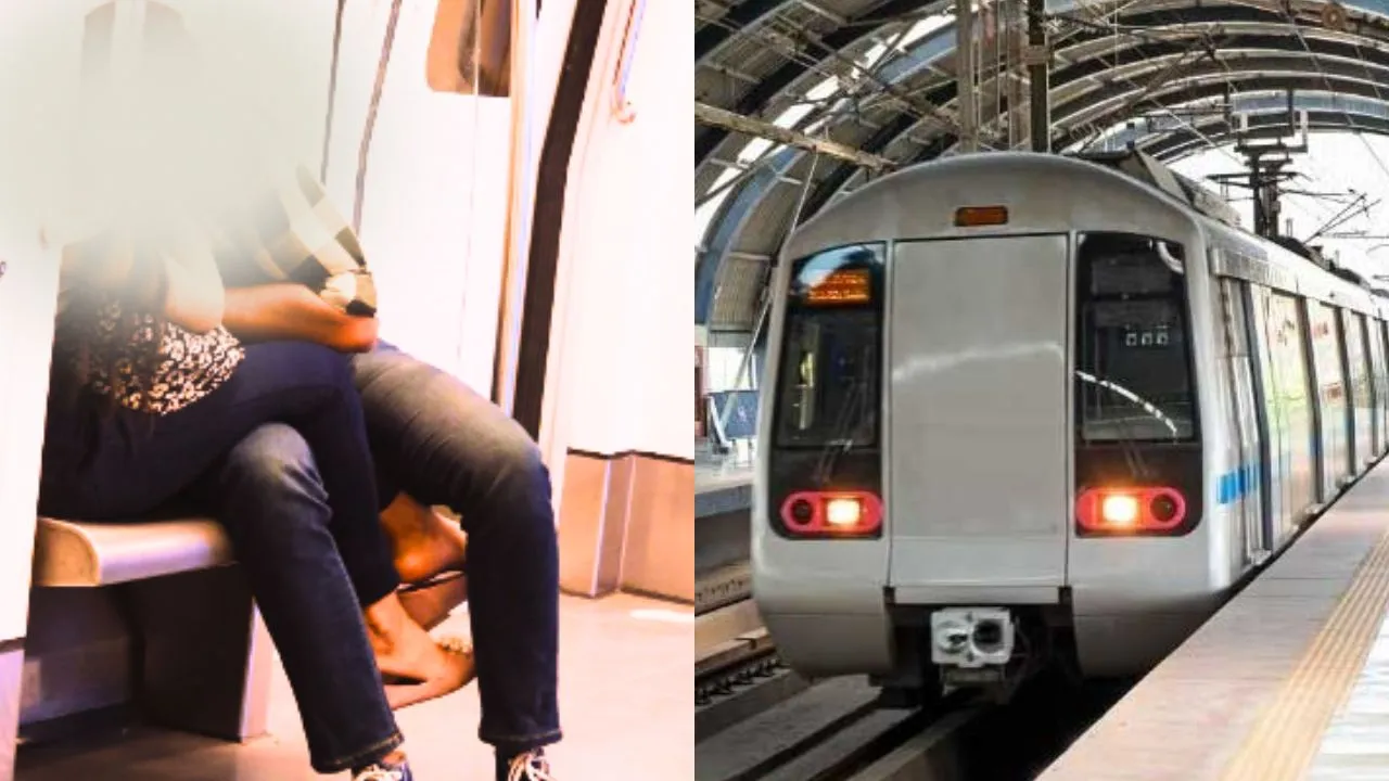 Viral Delhi metro video