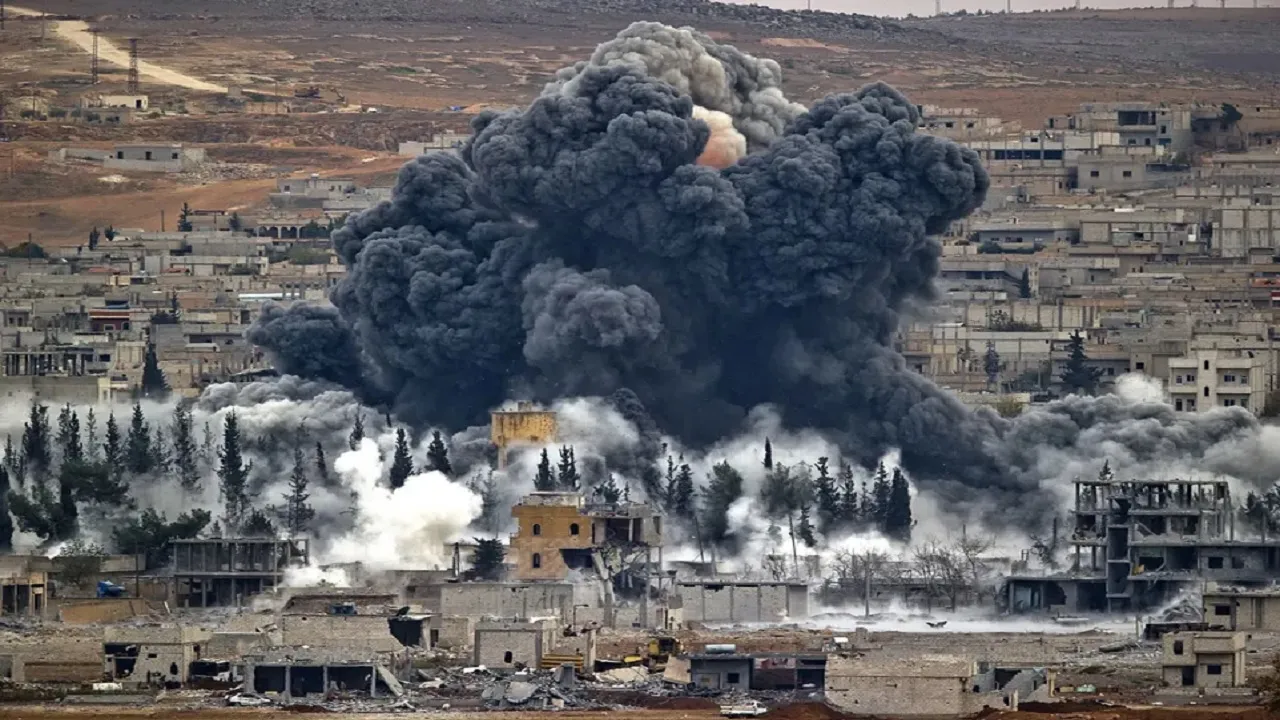 Russian air strike