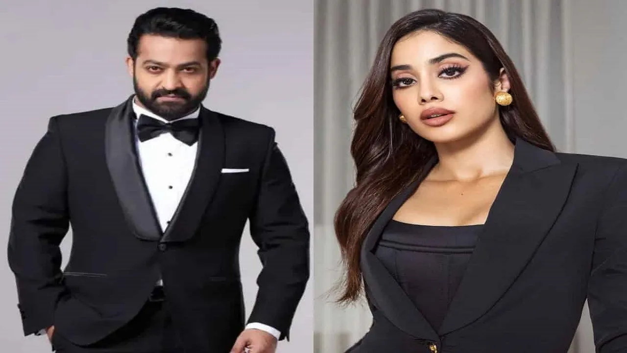 Jr NTR Janhvi Kapoor