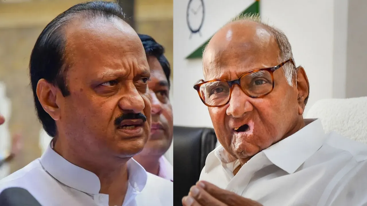 Ajit and Sharad pawar
