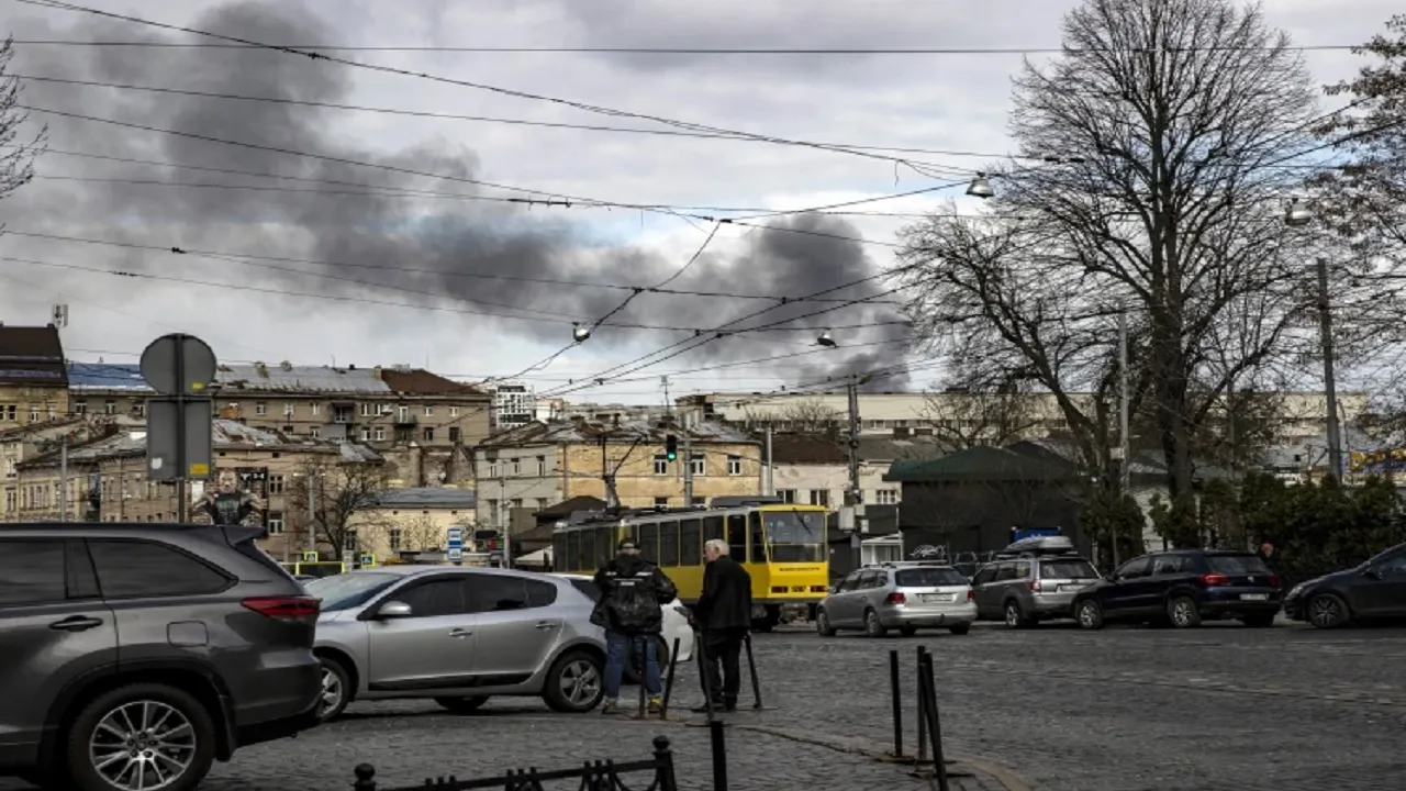 russian missile attack