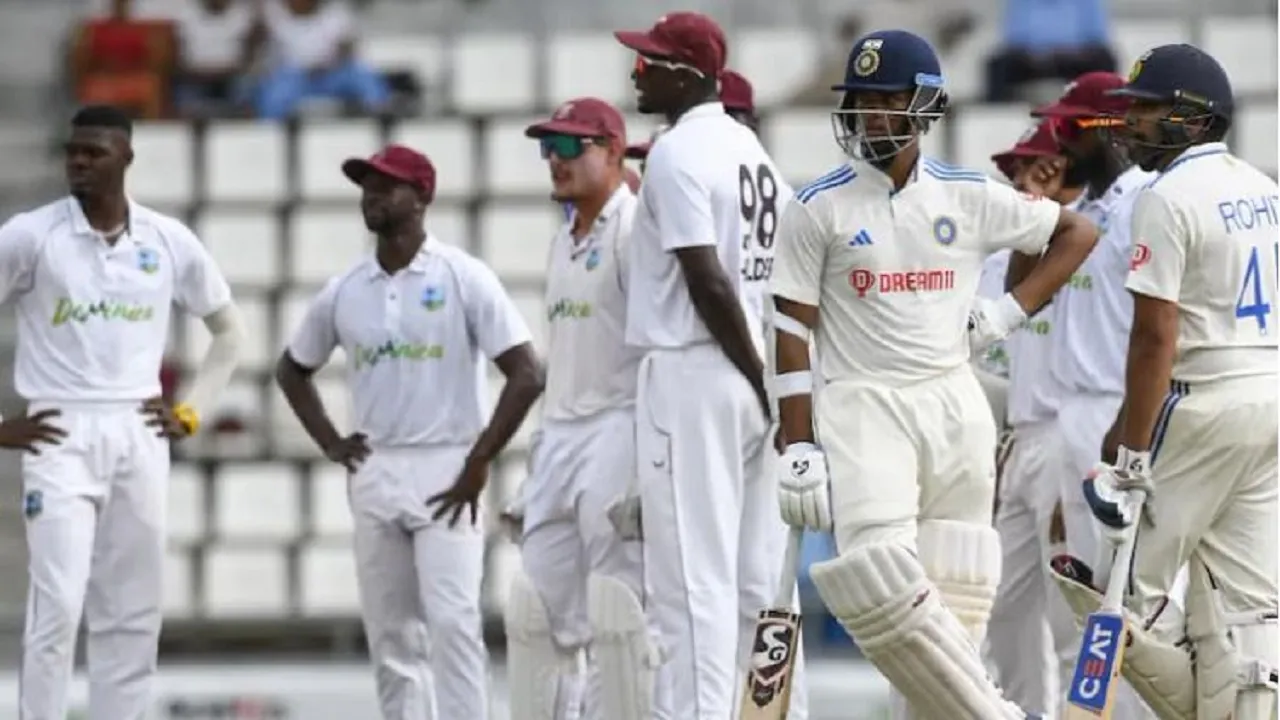 wi vs ind 2nd test port of spain record in test cricket