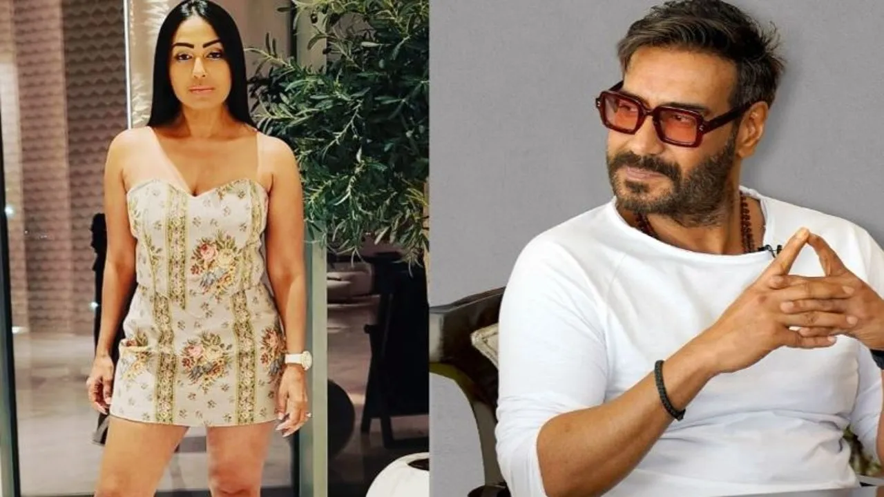 Ajay Devgn and kashmera Shah