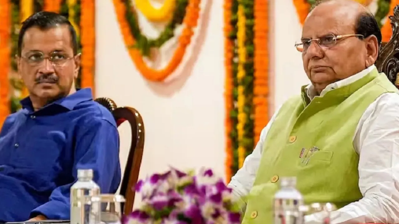 arvind kejriwal and lg
