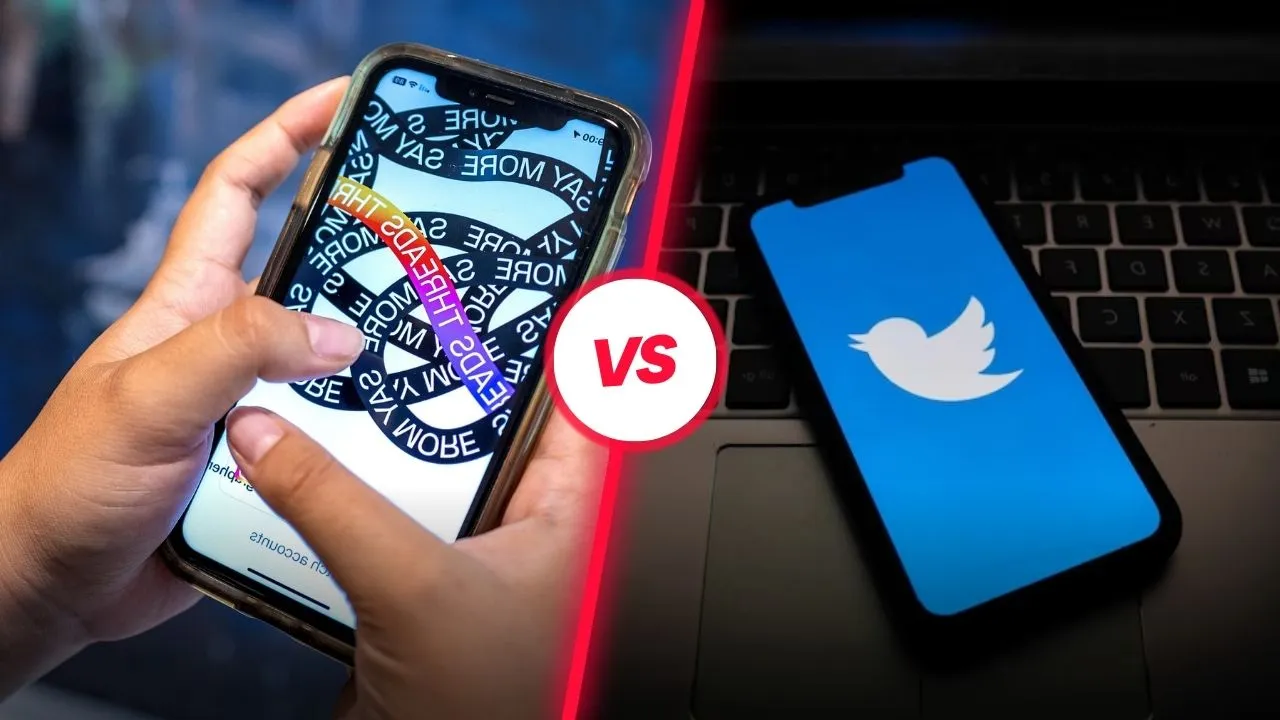twitter vs threads