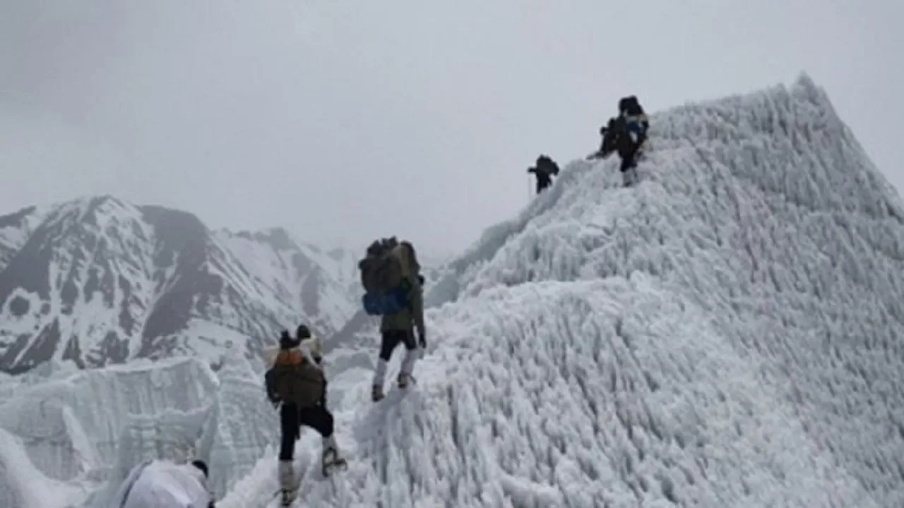 Major fire incident in Siachen