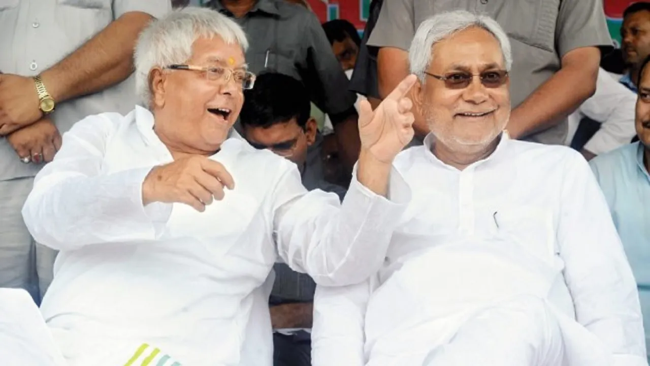 nitish and lalu