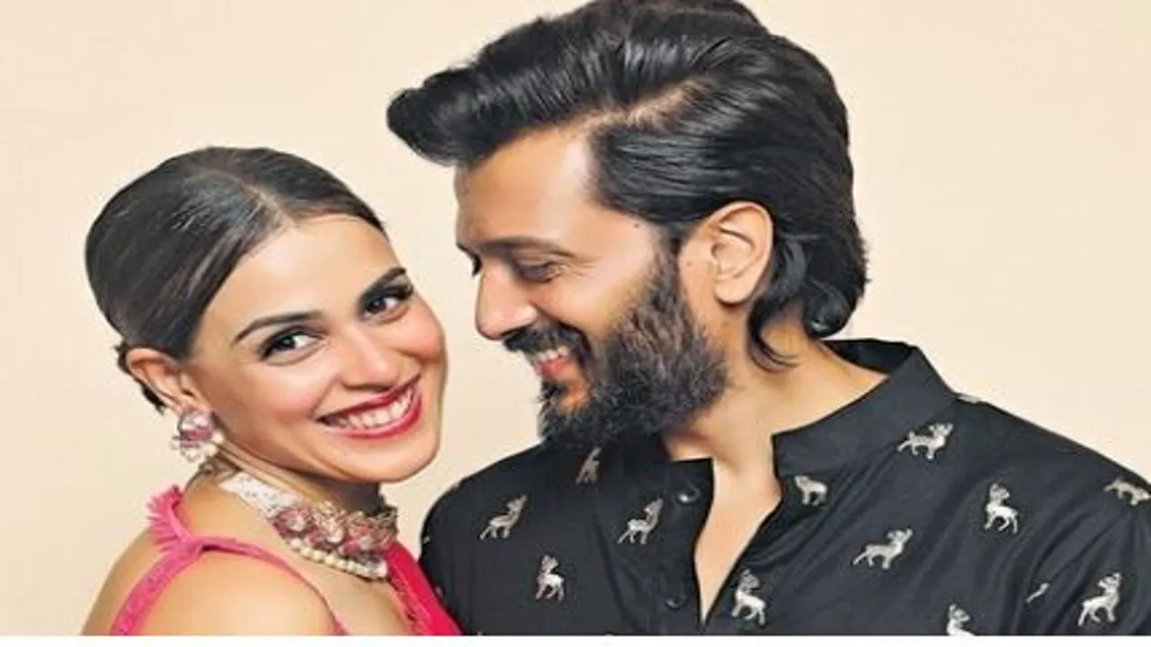 Ritesh Deshmukh and Genelia dsouza