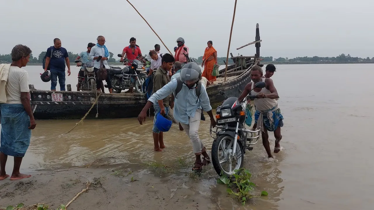 Flood in Bhagalpur