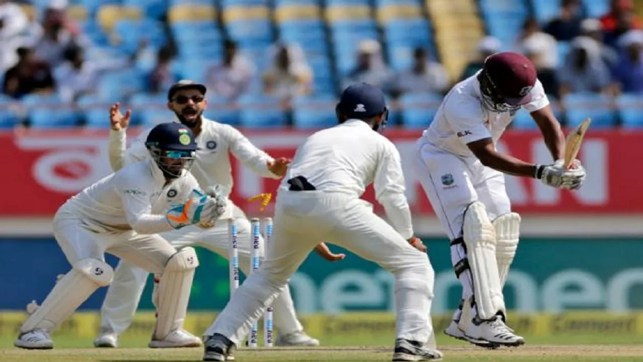 ajinkya rahane test in ind vs wi 2nd test match 1st day