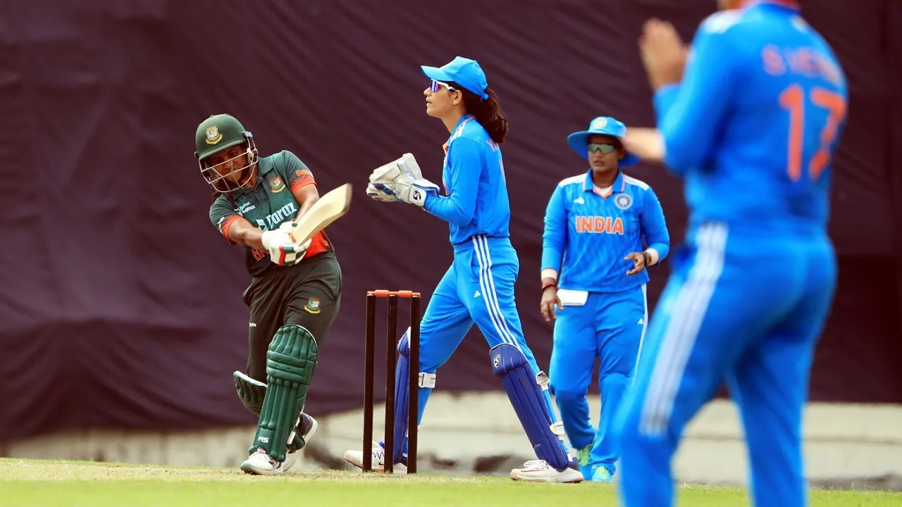 ban w vs ind w The three match ODI series ended at 1-1 last odi is tie