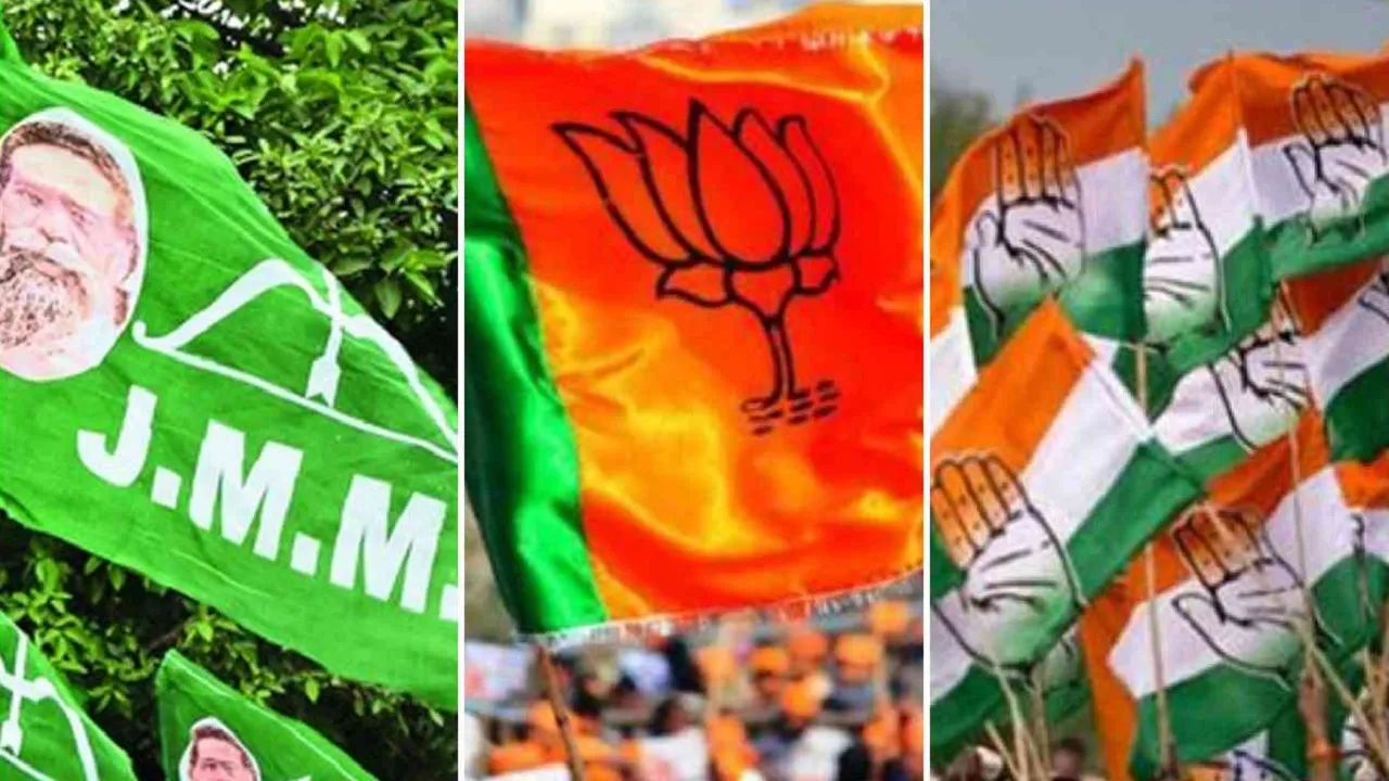 congress jmm bjp