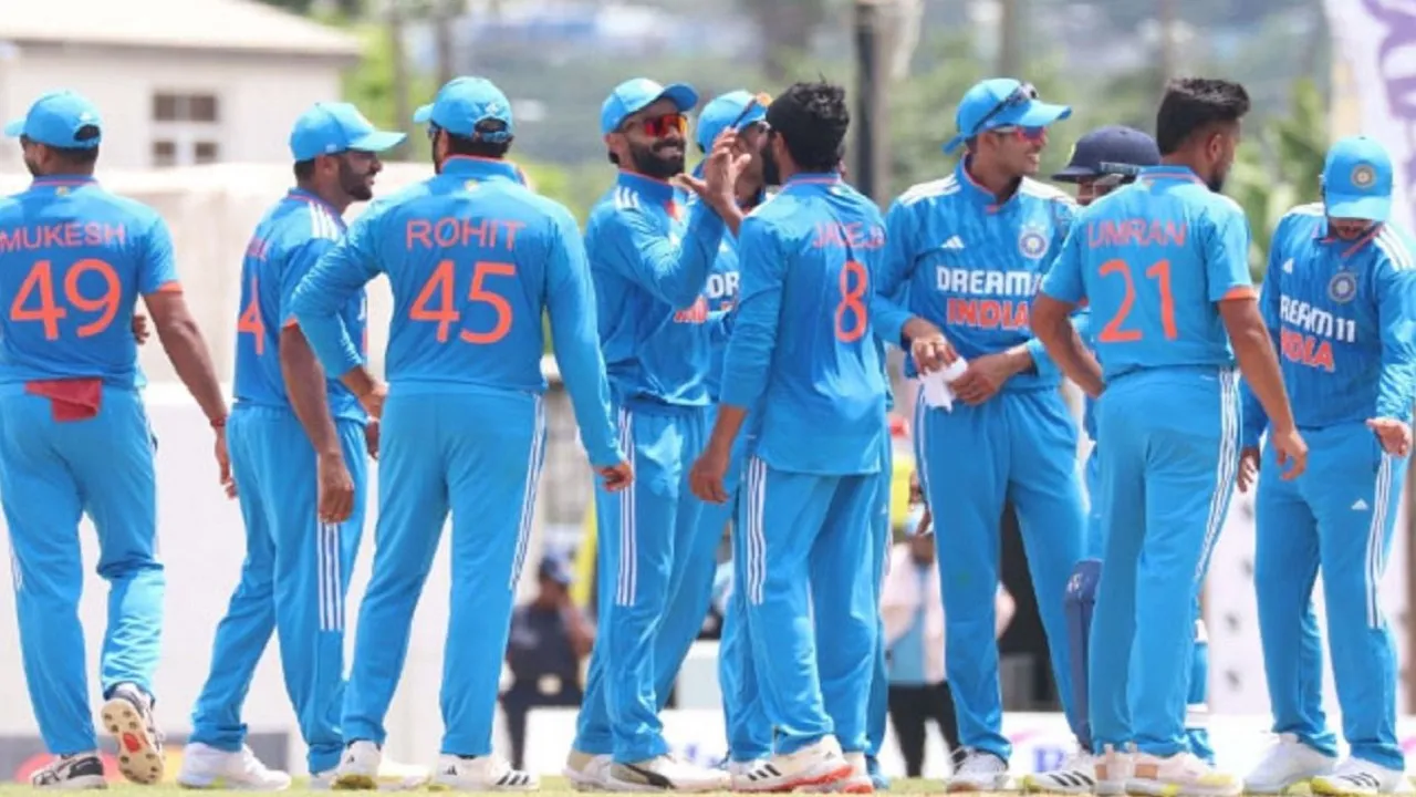WI vs IND team india and west indies playing xi for 2nd odi