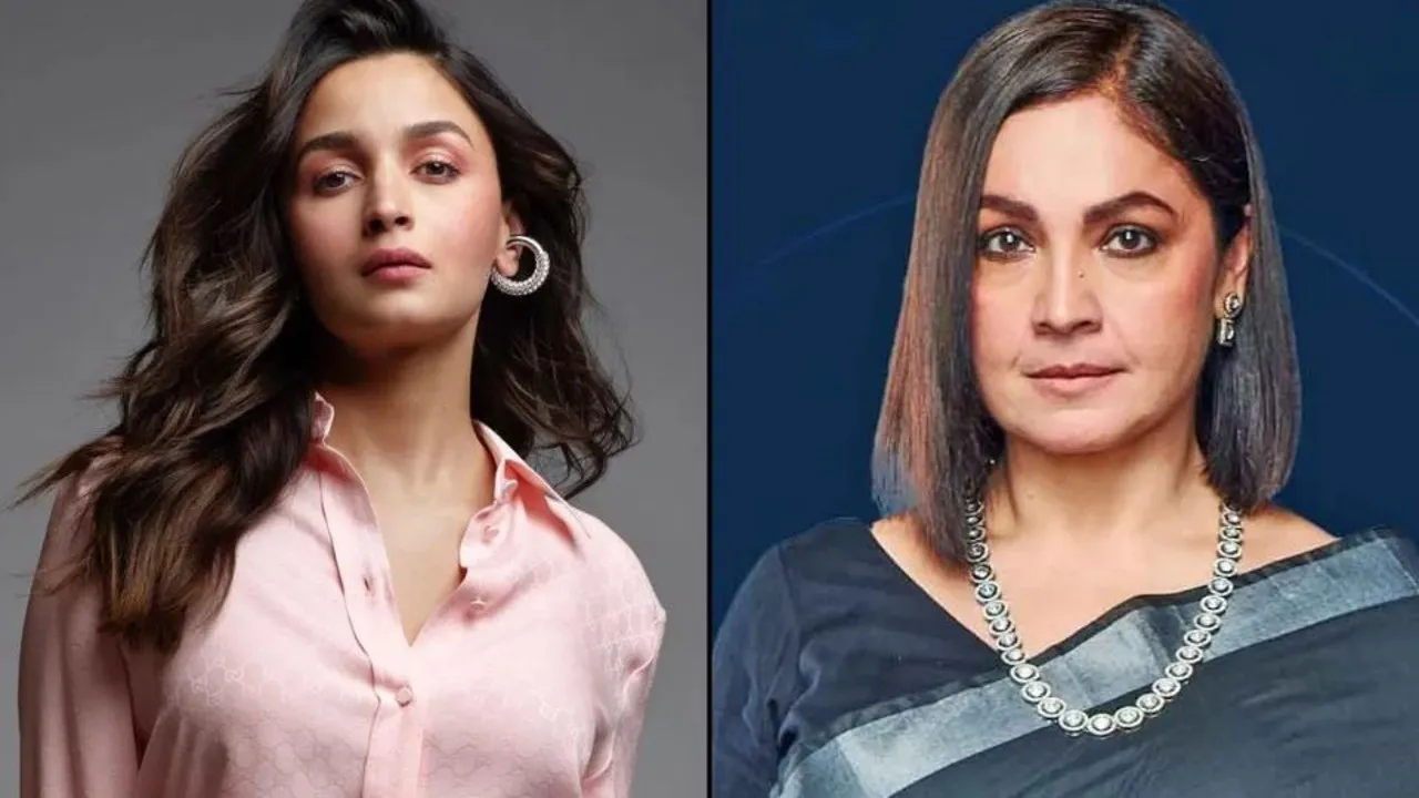 Alia Bhatt and Pooja Bhatt