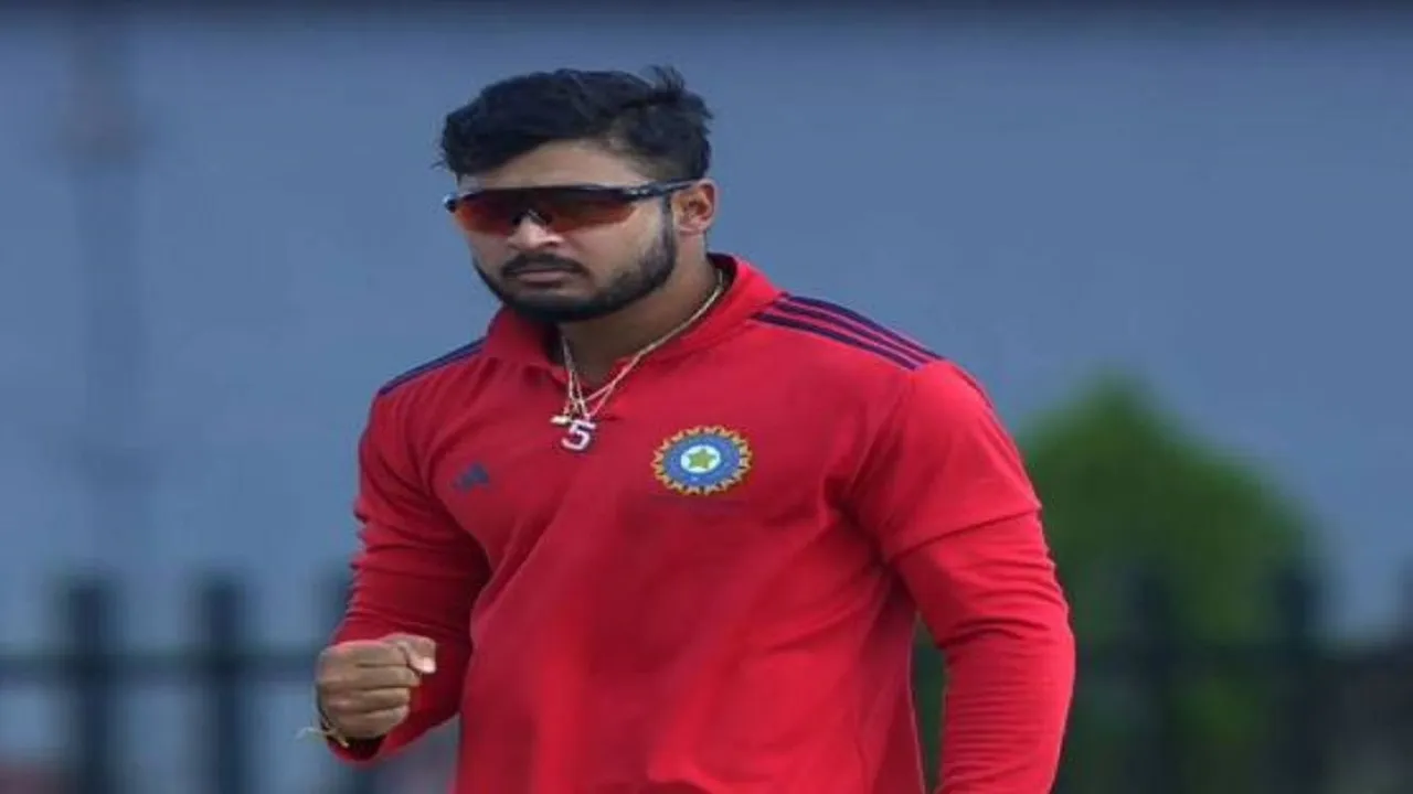 देवधर ट्रॉफी के फाइनल में आया रियान पराग का तूफान