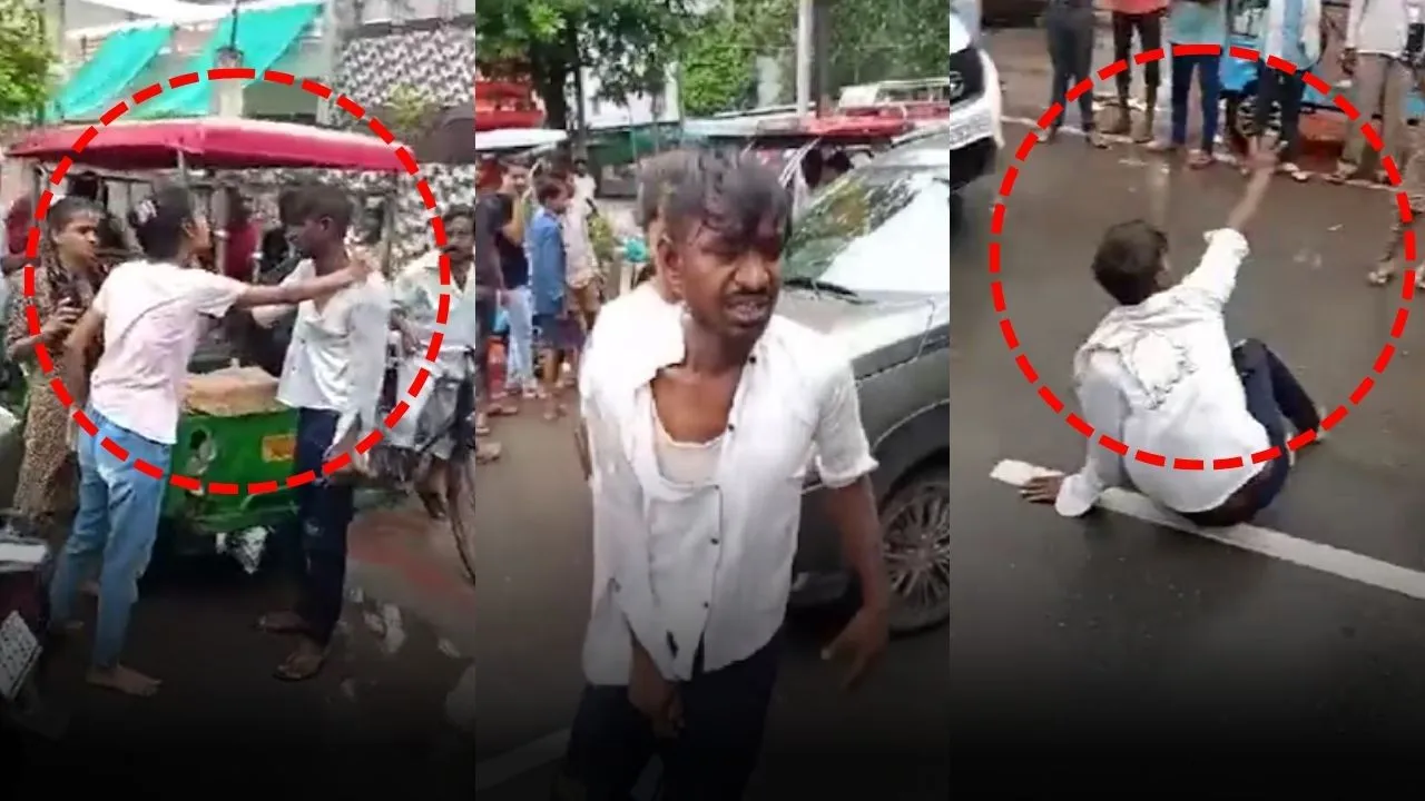 agra man beaten