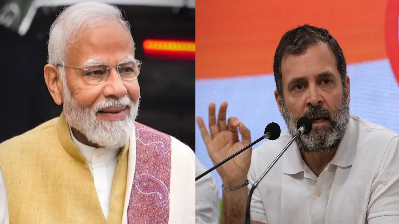 modi and rahul gandhi