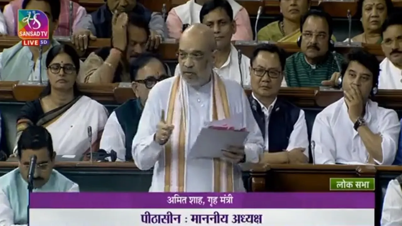 amit shah parliament