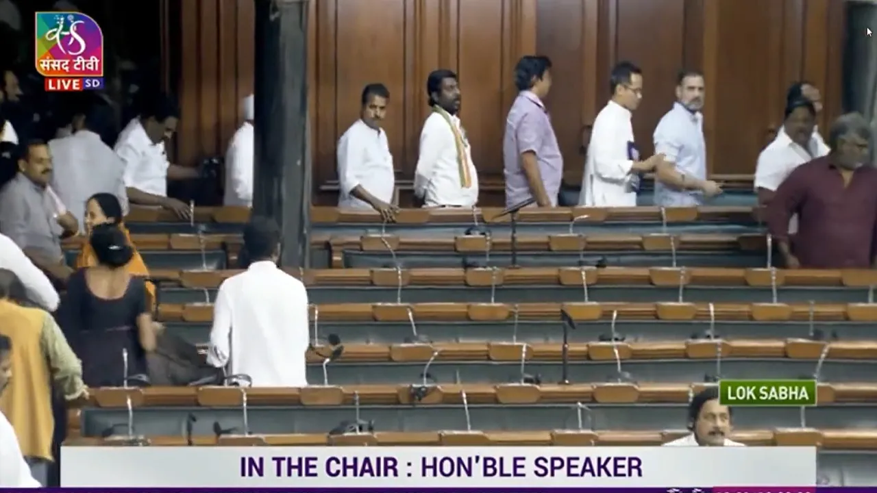 opposition walkout