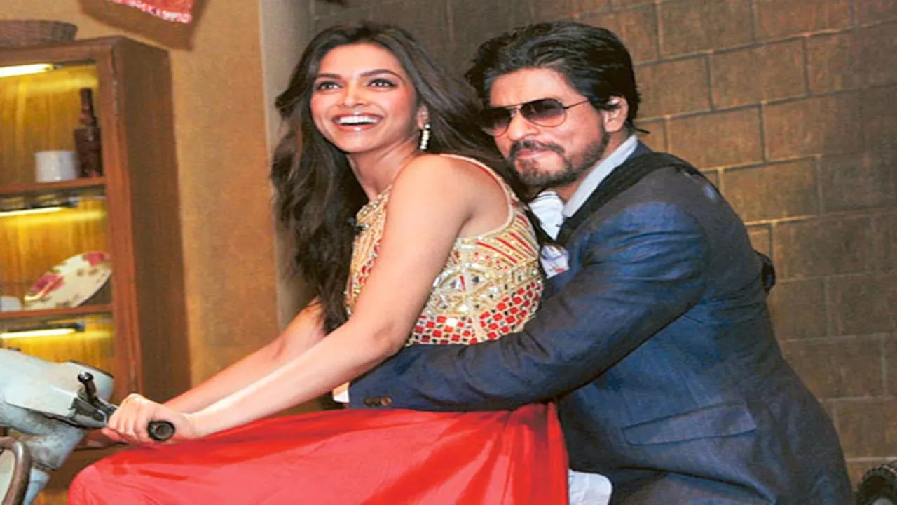 Shahrukh Khan and Deepika Padukone