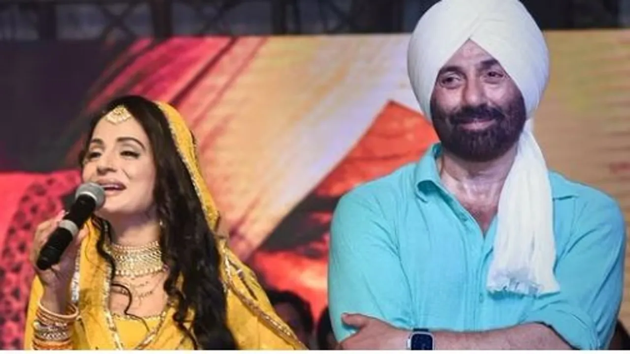 Sunny Deol and Ameesha Patel