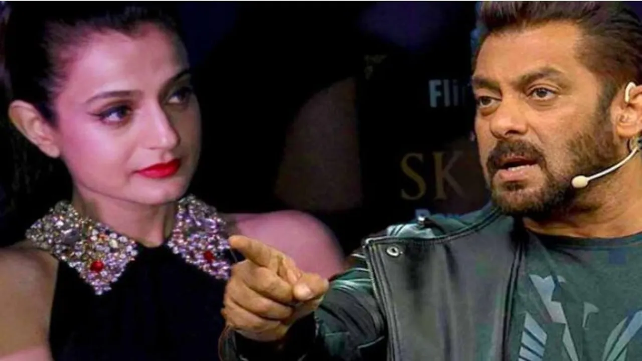 Ameesha Patel and Salman Khan