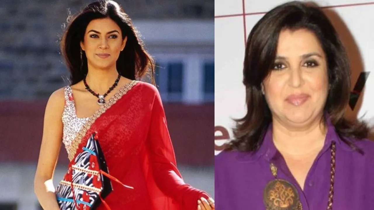 Sushmita Sen and Farah Khan