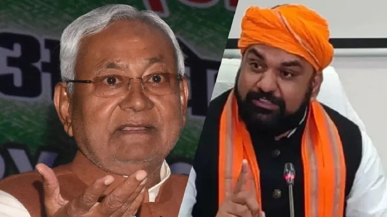 nitish kumar and samrat chaudhary