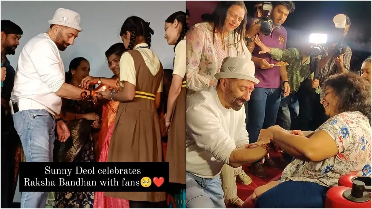 Sunny Deol Raksha Bandhan With Fan